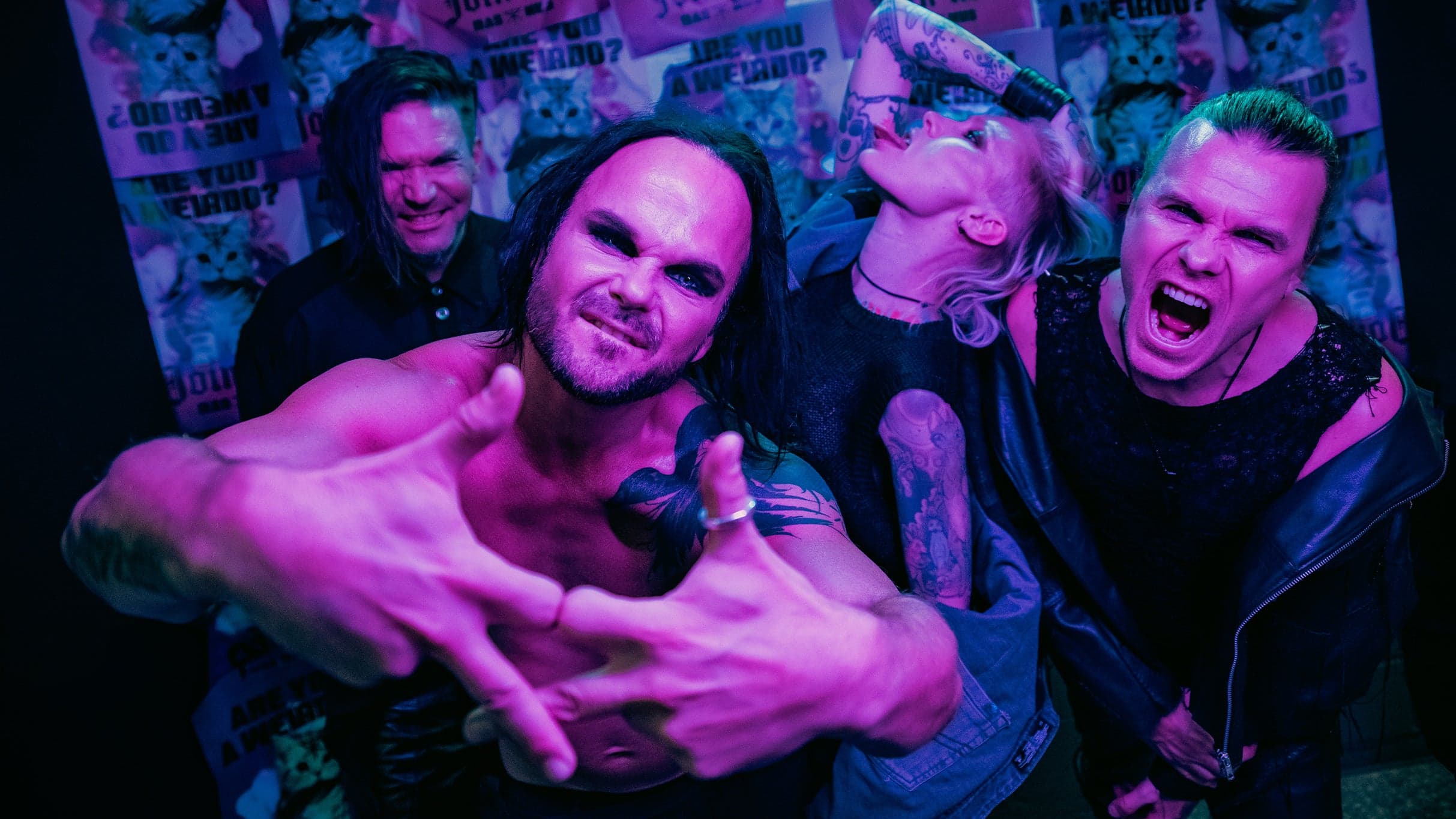 The Rasmus performing live
