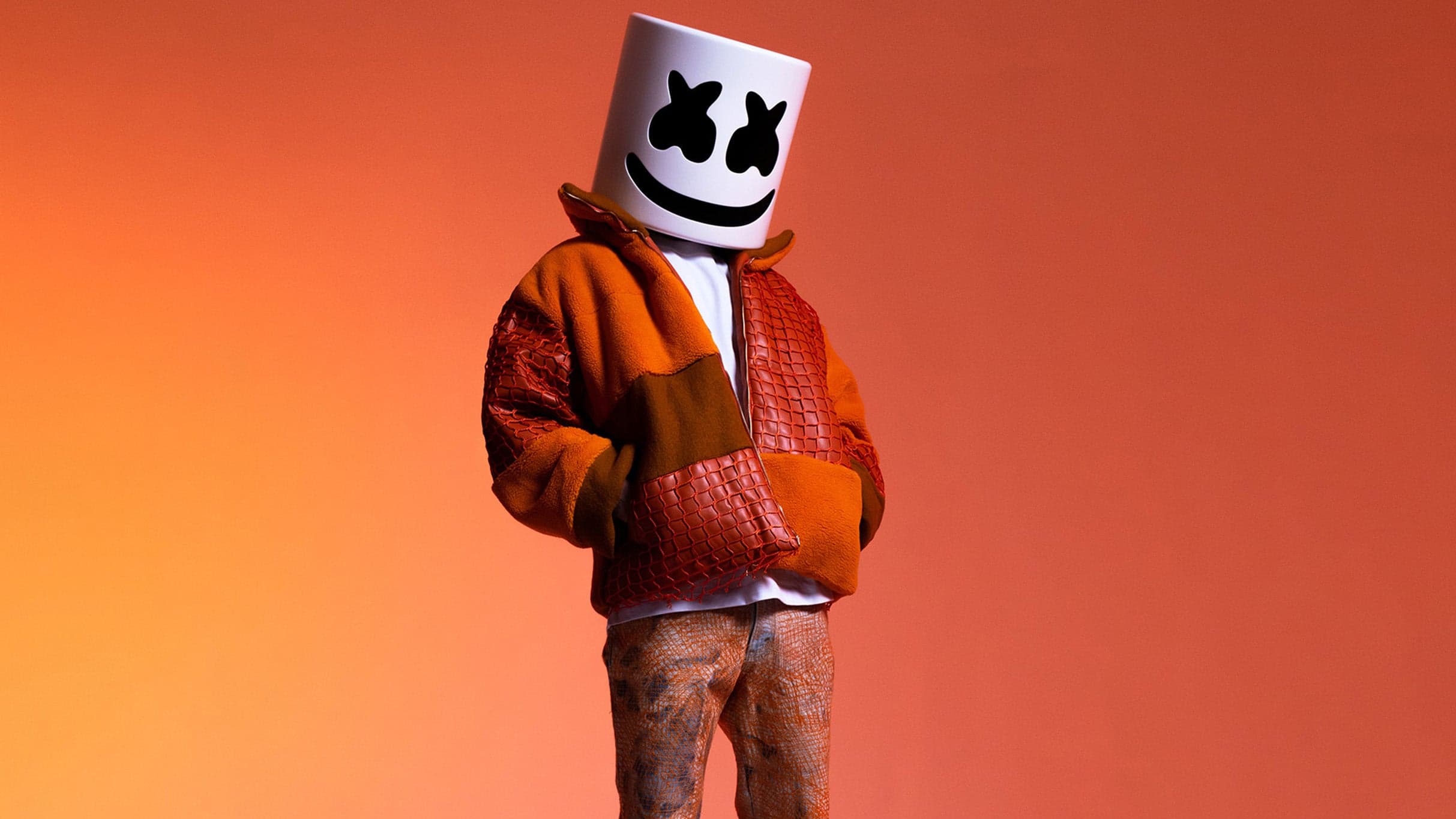 Marshmello performing live