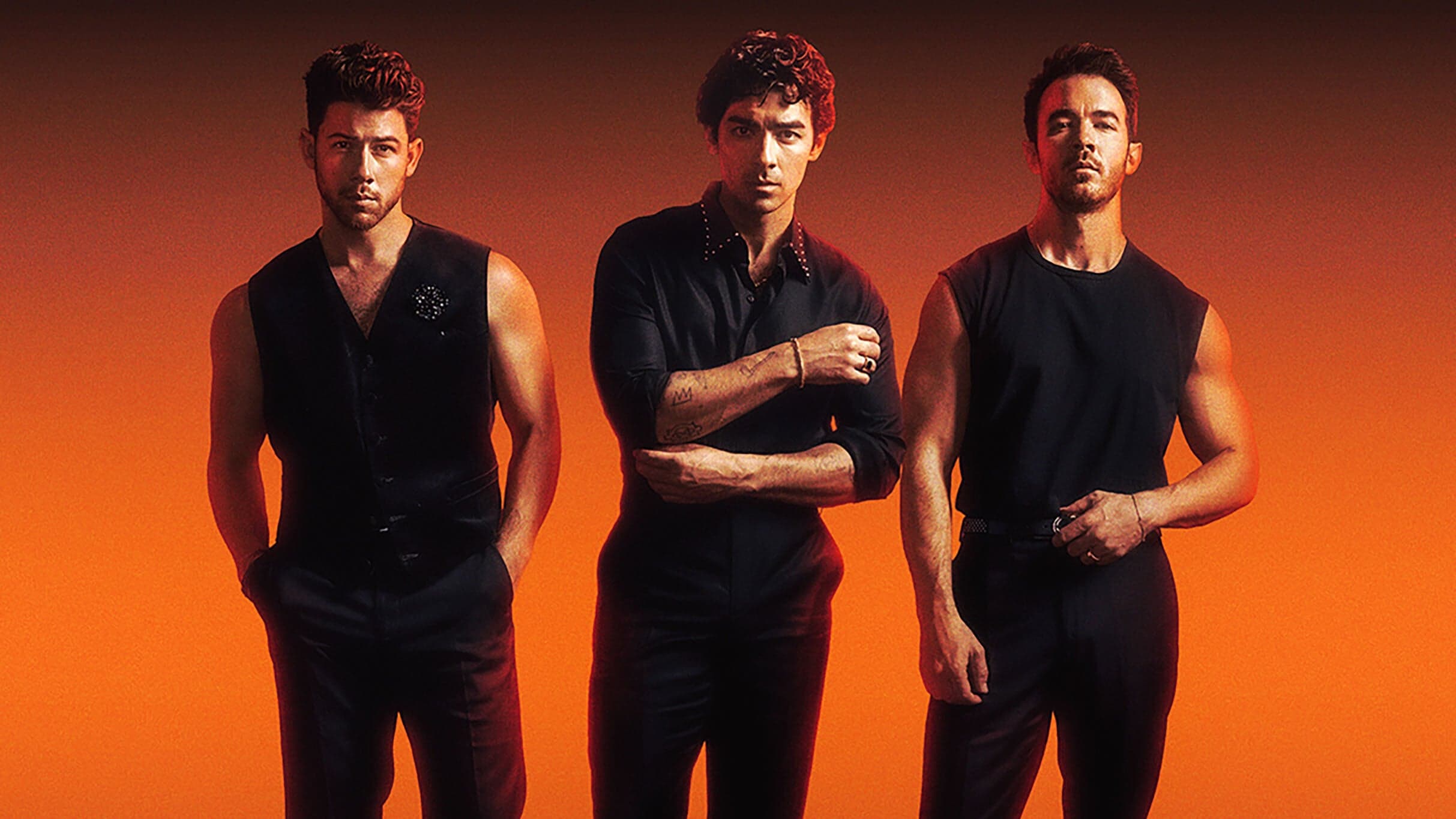 Jonas Brothers performing live