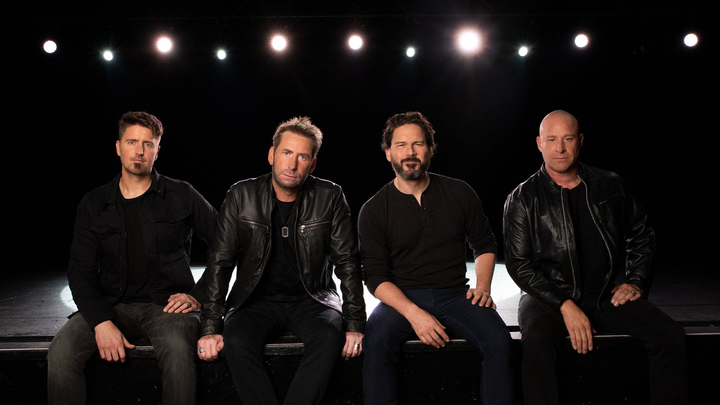 Nickelback performing live