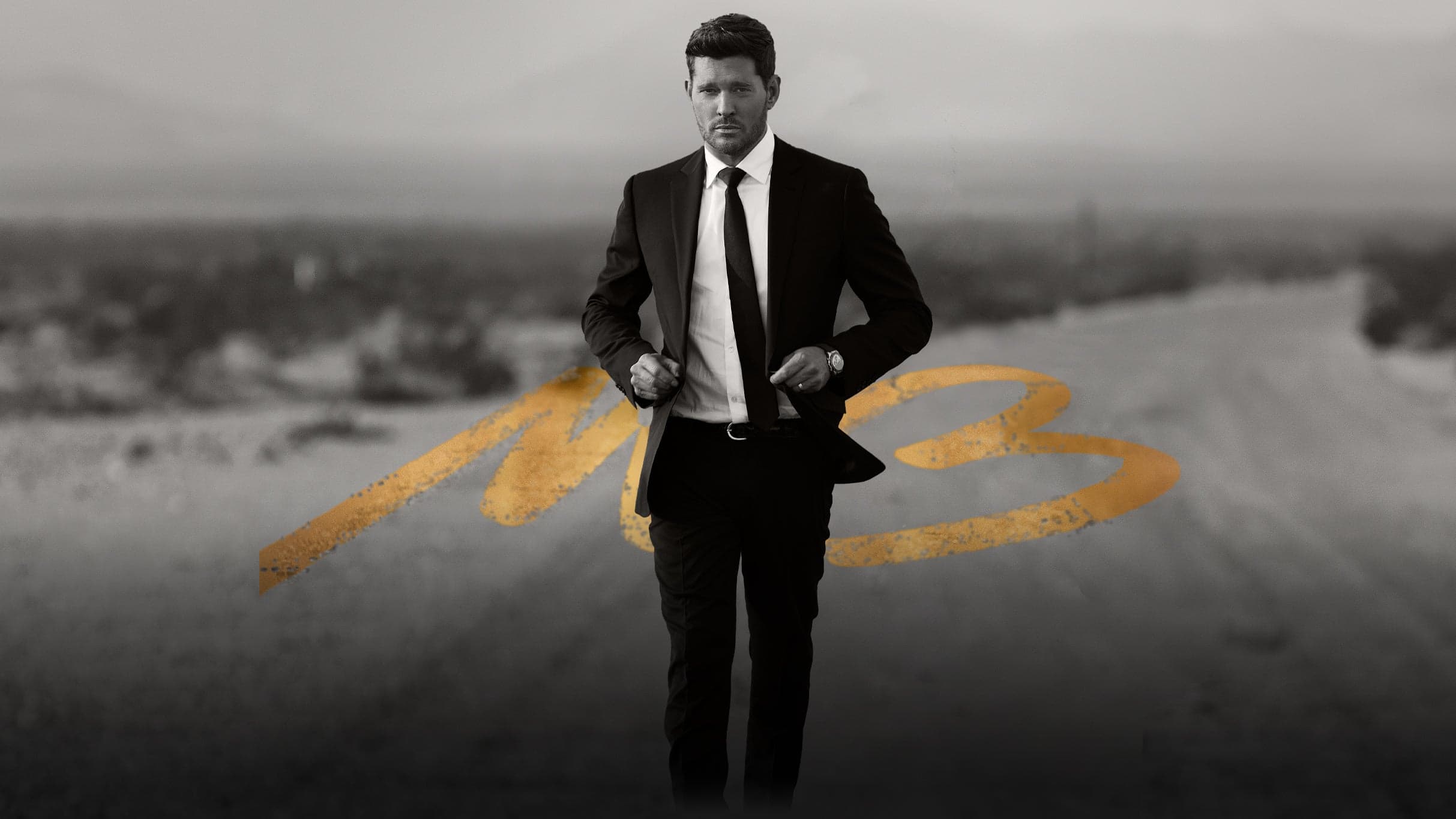 Michael Bublé performing live
