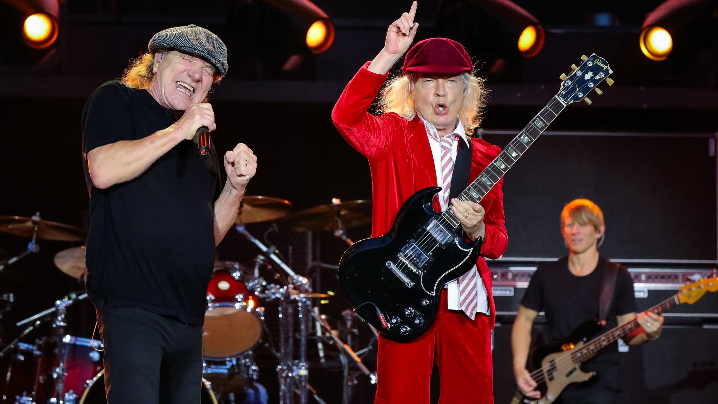 AC/DC performing live