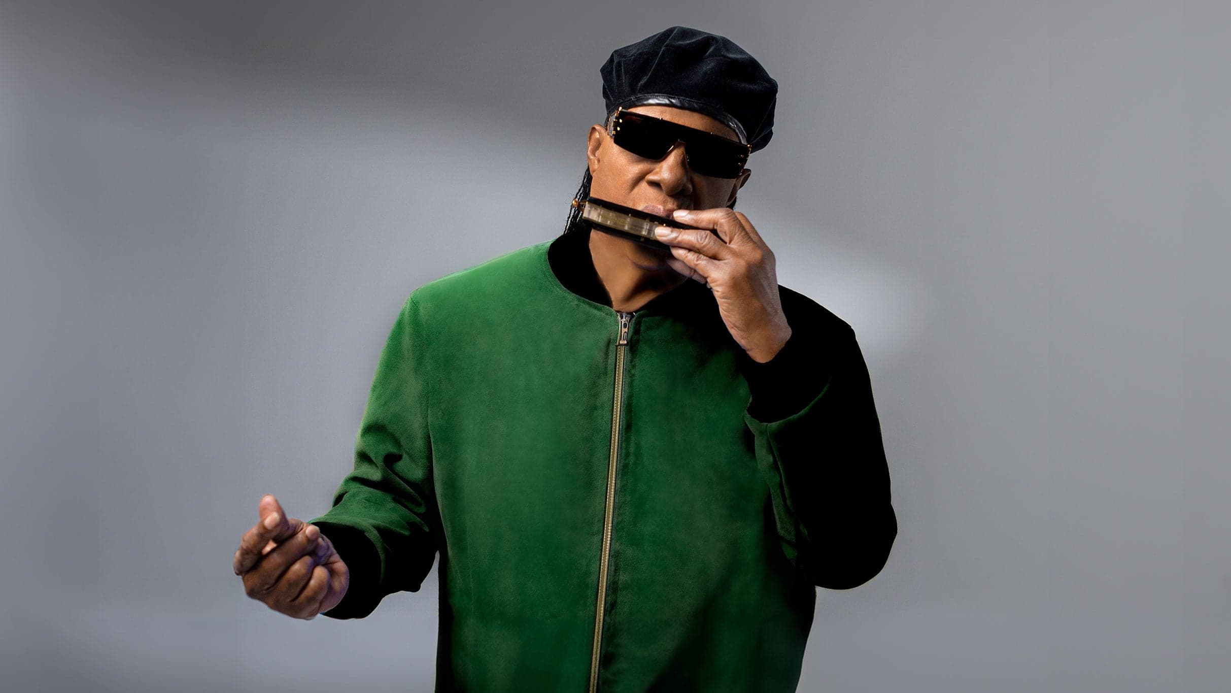 Stevie Wonder performing live