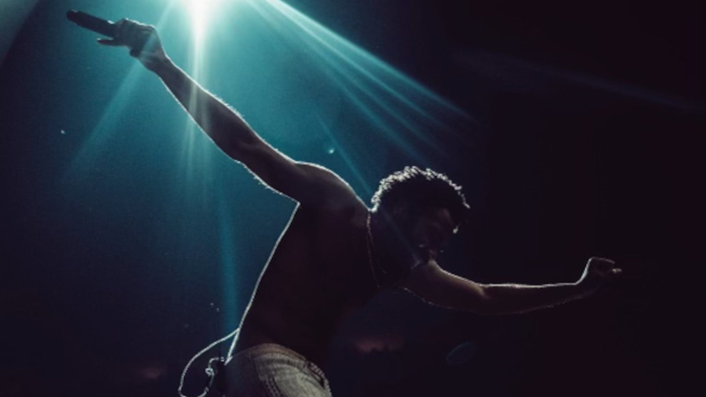 Childish Gambino performing live