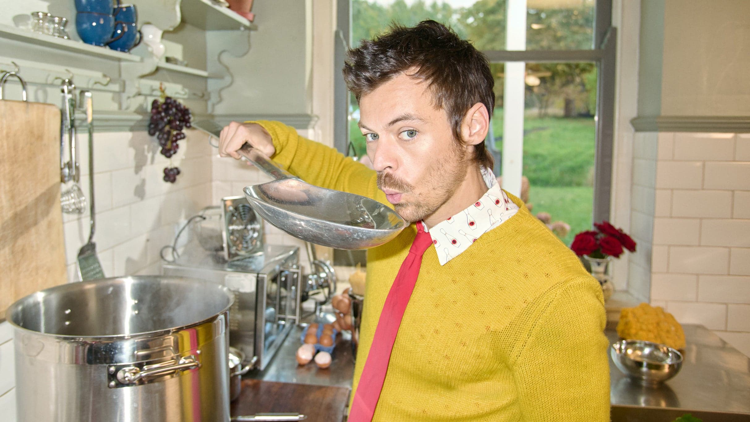Harry Styles performing live