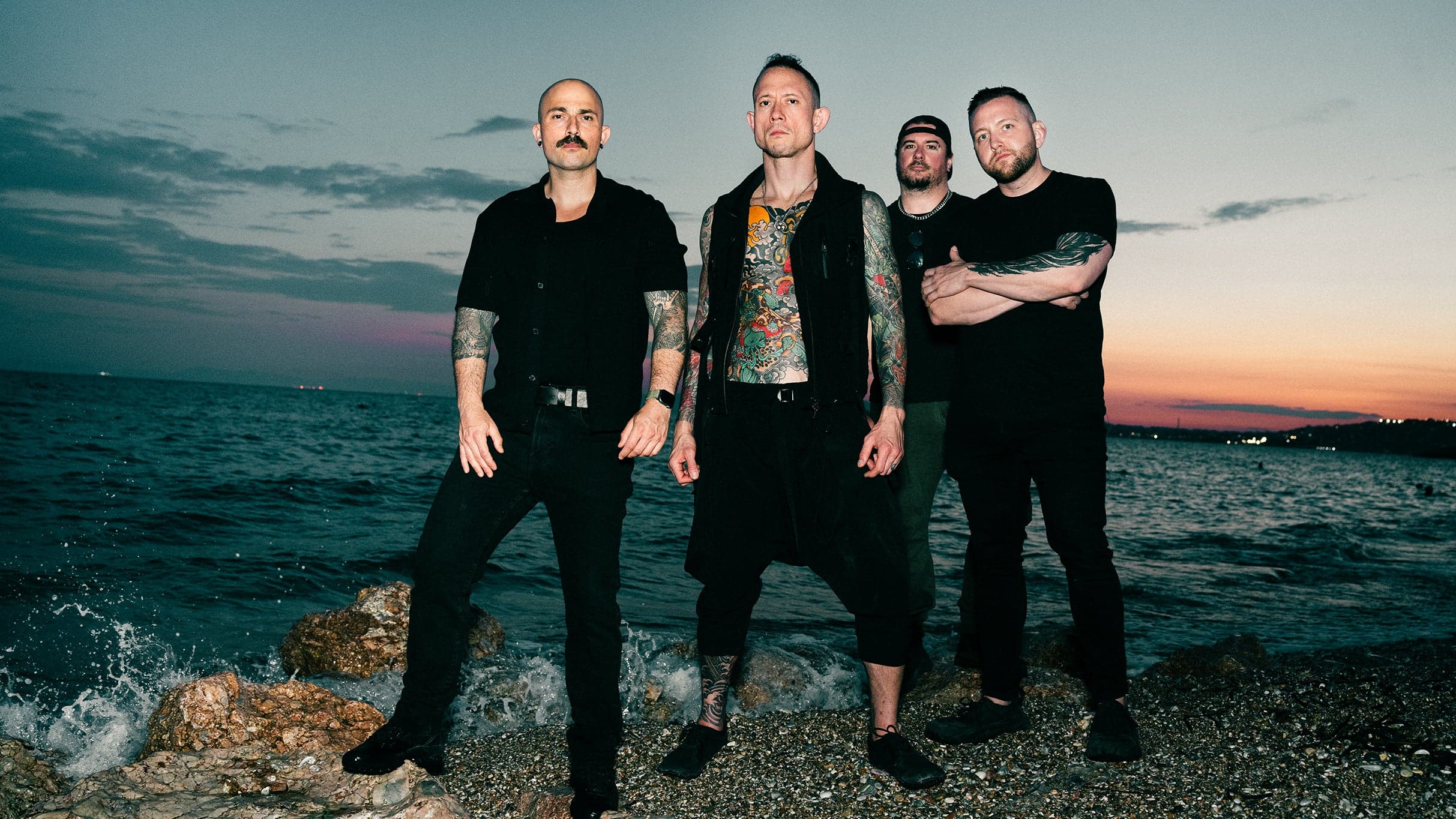 Trivium performing live