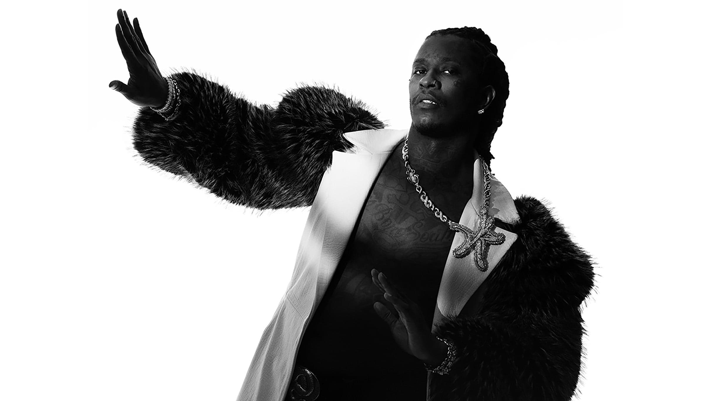 Young Thug performing live
