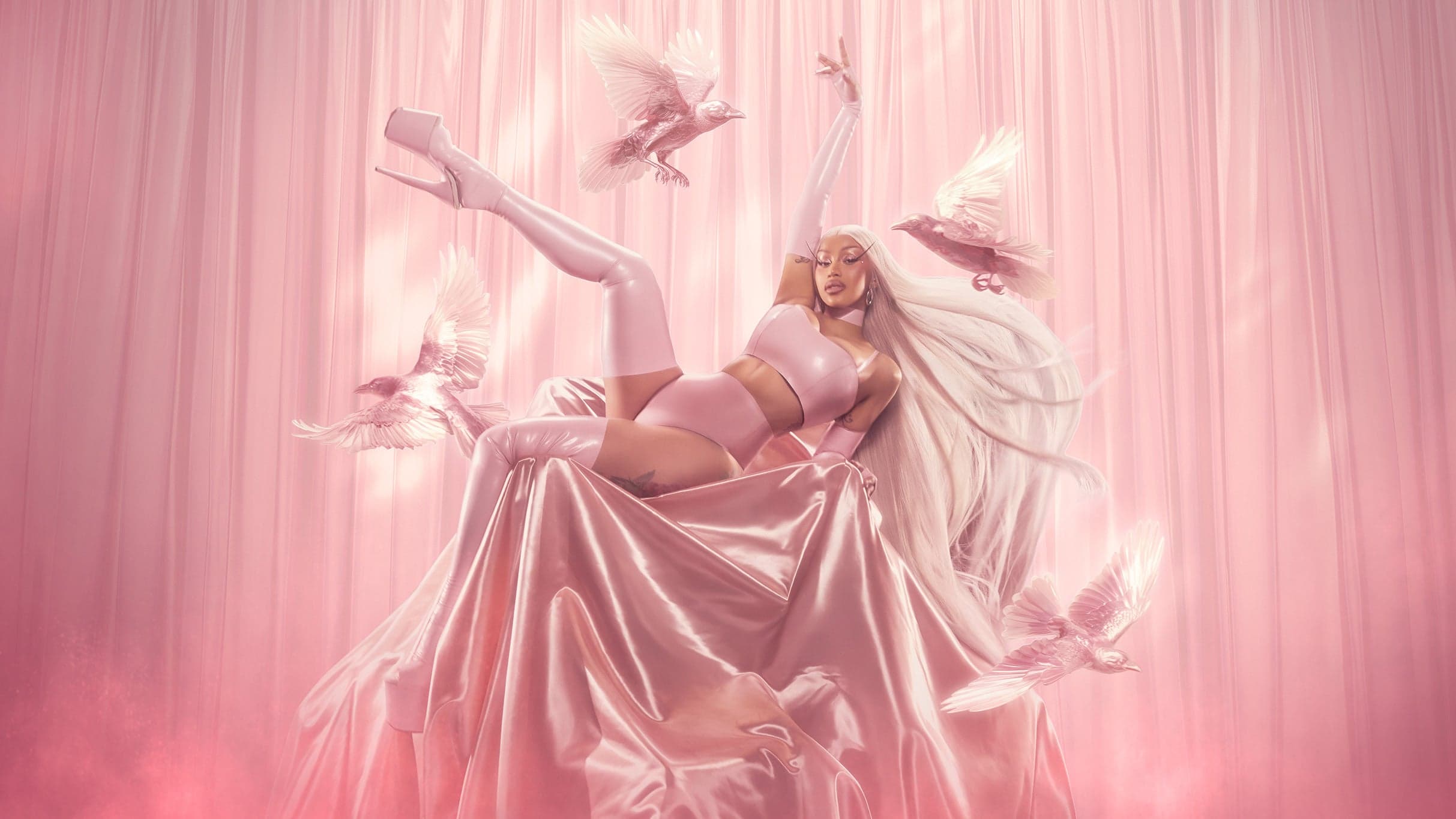 Cardi B performing live