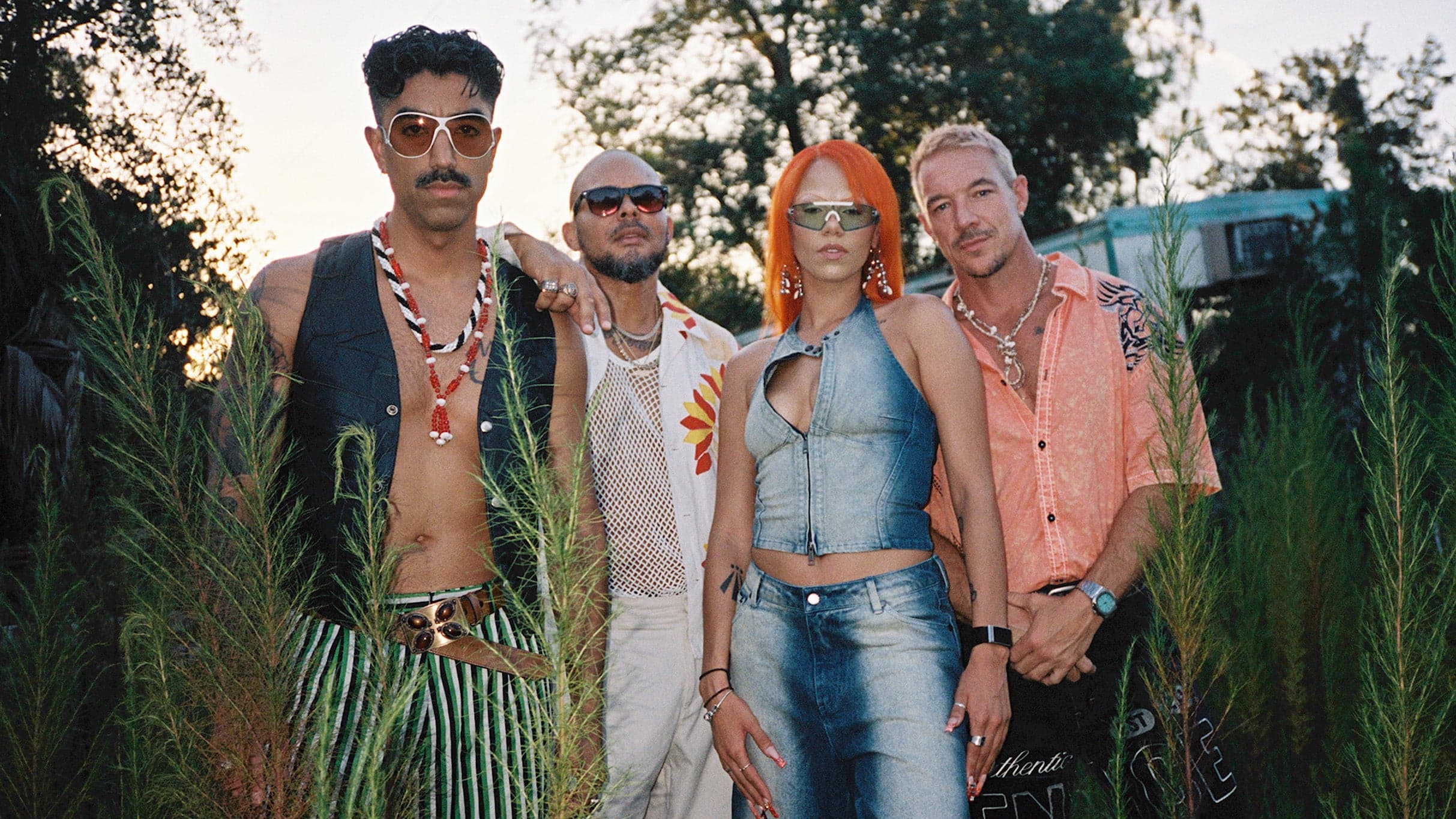 Major Lazer performing live