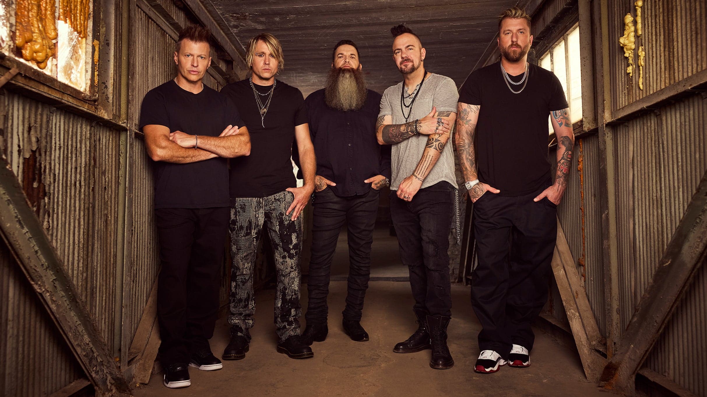 Three Days Grace performing live