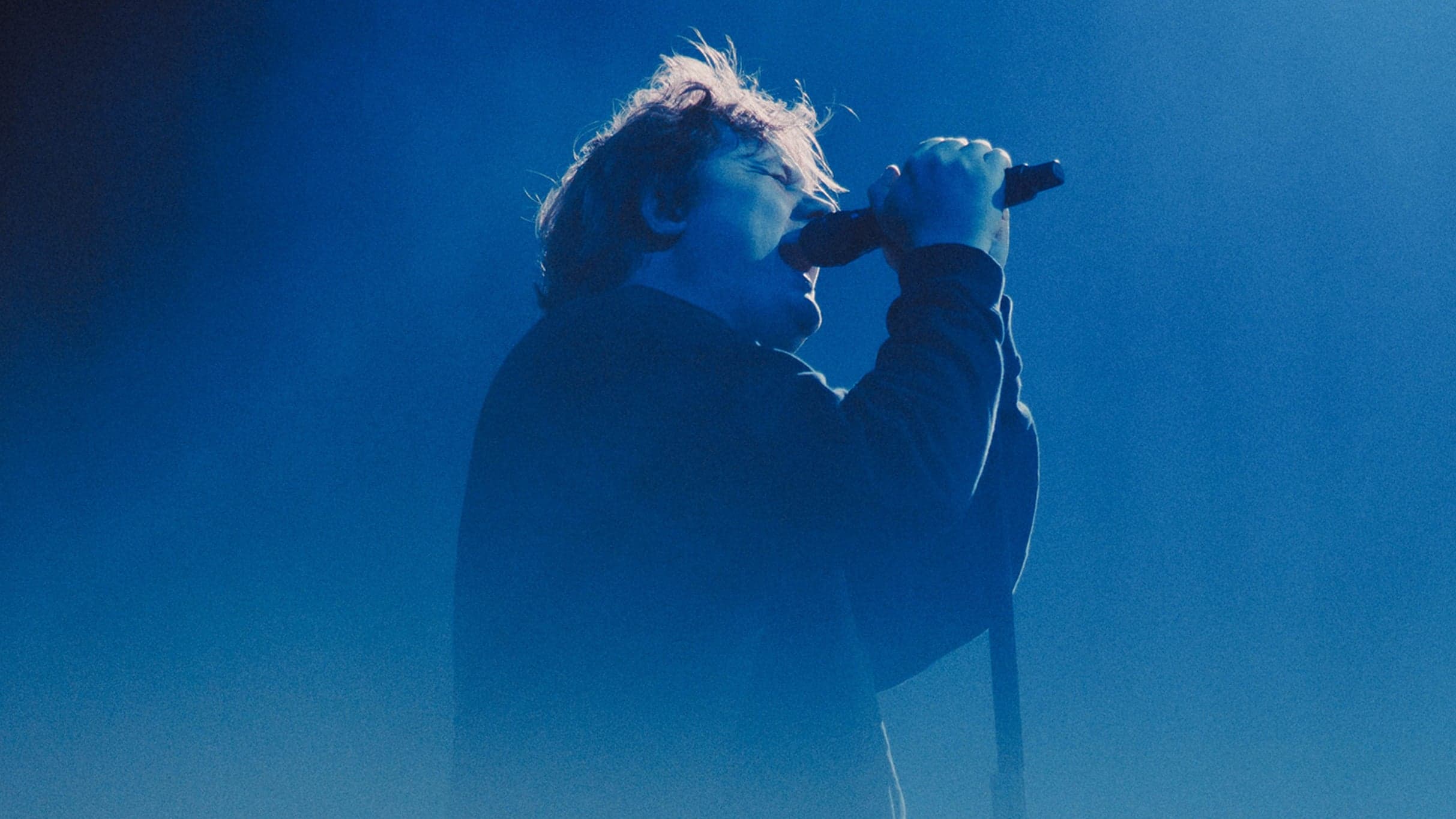 Lewis Capaldi performing live