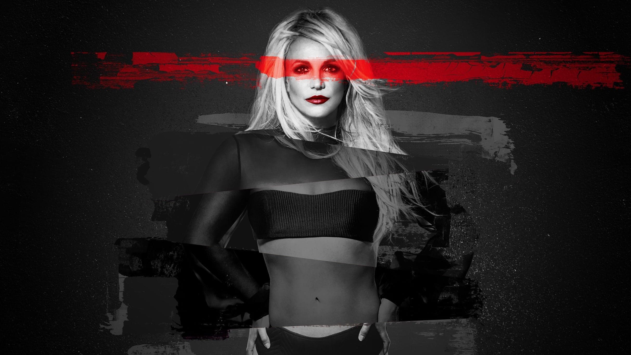 Britney Spears performing live