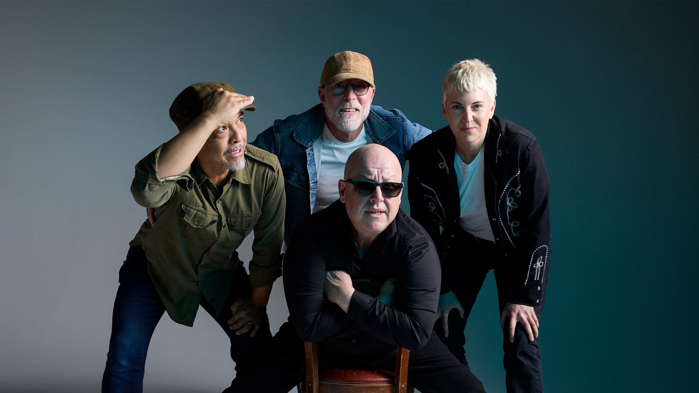Pixies performing live
