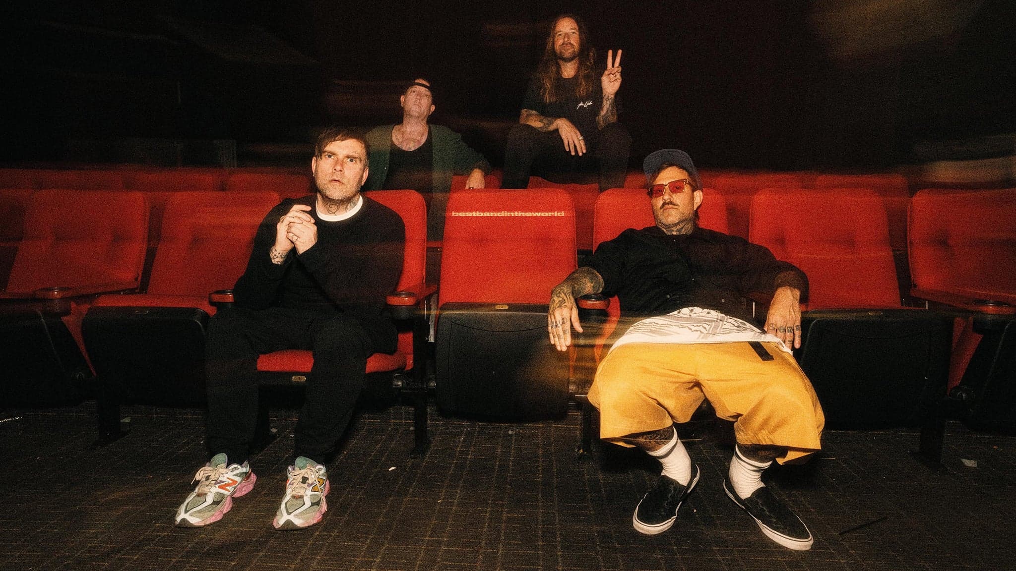 The Used performing live