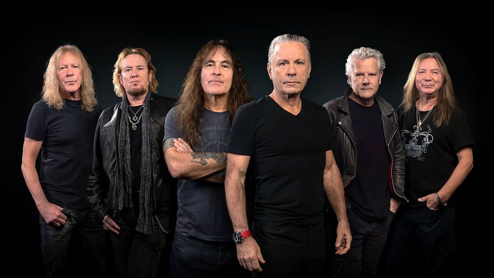 Iron Maiden performing live