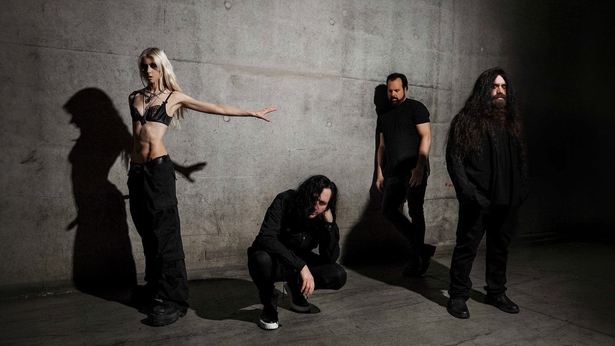 The Pretty Reckless performing live