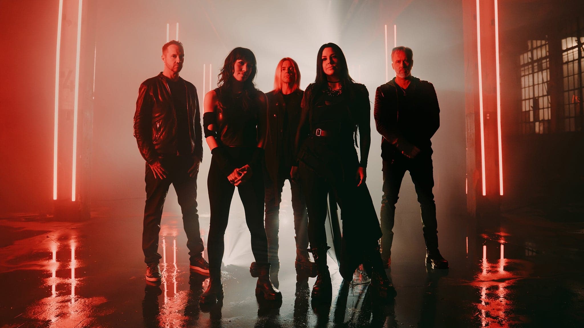 Evanescence performing live